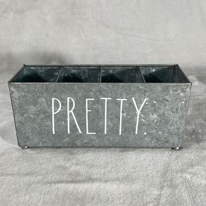 “Pretty” bathroom beauty holder-RAE DUNN